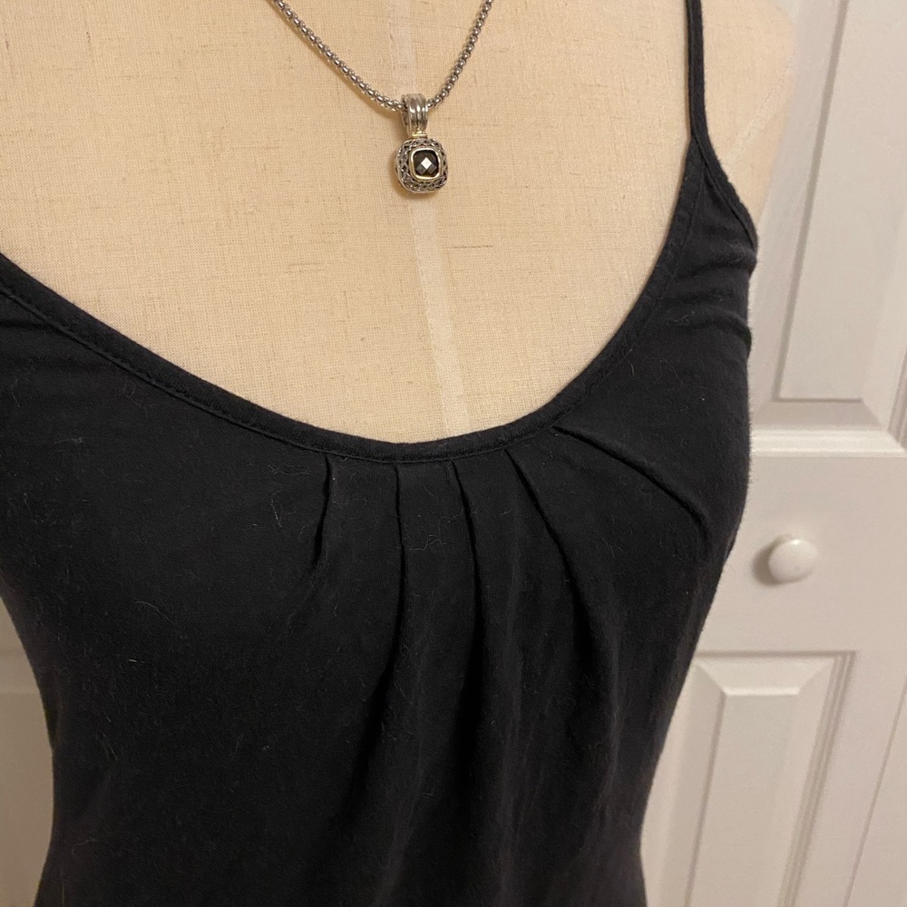 ❤️Old Navy spaghetti strap tank with front pleats